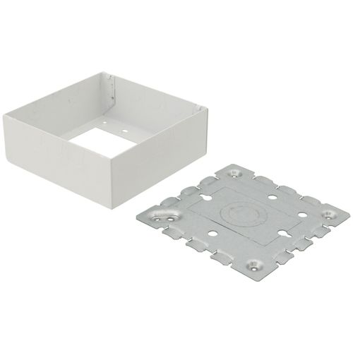 Main product image of Double-Gang Switch & Receptacle Device Box Fitting (White)