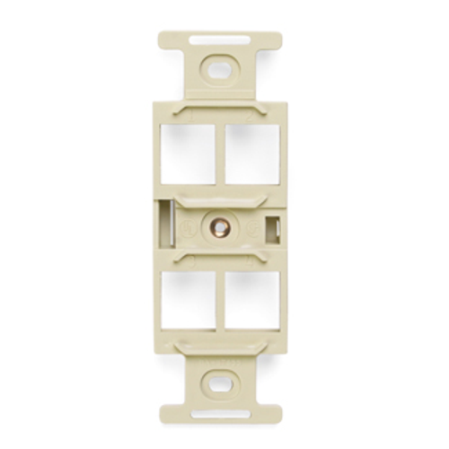 Main product image of Quickport, Duplex Type 106 Insert, 4-port (Ivory)