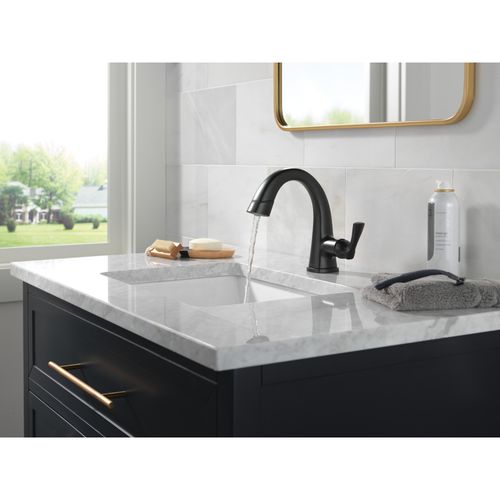 Main product image of Stryke 1 Handle Pull Down Bathroom Faucet (Matte Black), 577-BLPD-DST