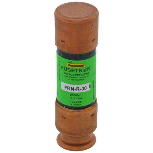 Main product image of P-8-418 Bussmann FRN-R-15, 30 Amp Dual-Element Time Delay Fuse, Class RK5, 250 Volt, 57771