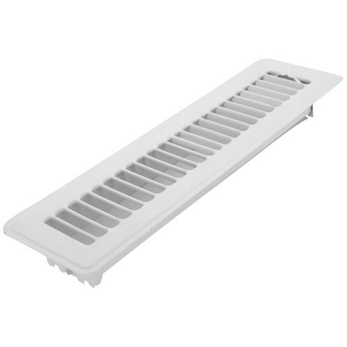 Main product image of 2" x 12" (Wall Opening Size) White Floor Register (350 Series)