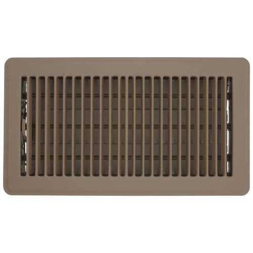 Main product image of 6" x 12" (Wall Opening Size) Golden Sand Floor Register (350 Series)