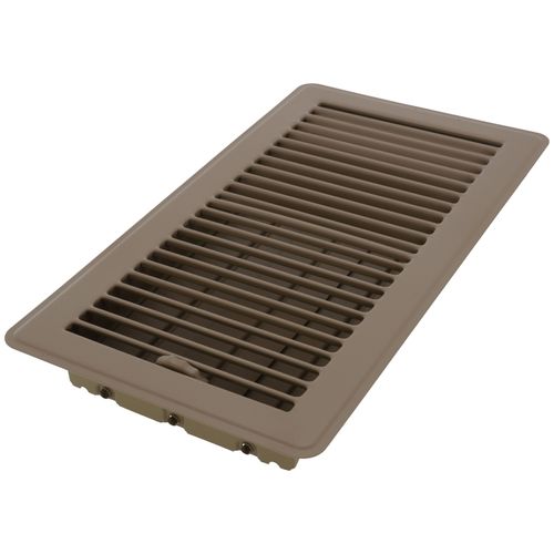 Main product image of 6" x 12" (Wall Opening Size) Golden Sand Floor Register (350 Series)