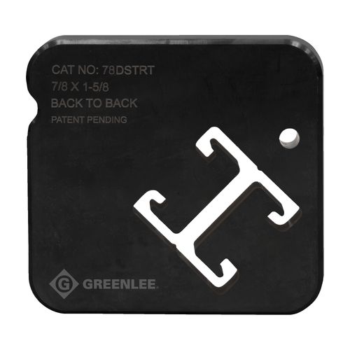 Main product image of 7/8" x 1-5/8" Back to Back Strut Die Set