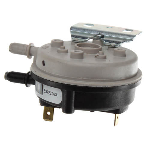 Main product image of 1.41"WC Dual 1/4" Barb Connection SPST Pressure Switch, 57M66