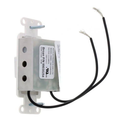 57W Broan 57W Electronic Variable Speed Control Switch (White)