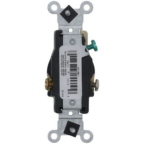 Main product image of Narrow Body Single Receptacle, 20A, NEMA 5-20R - Ivory (125V)