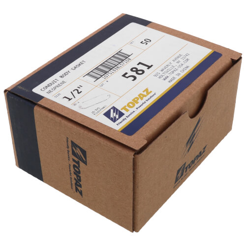 Main product image of 1/2" Conduit Body Neoprene Gasket (Pack of 50)