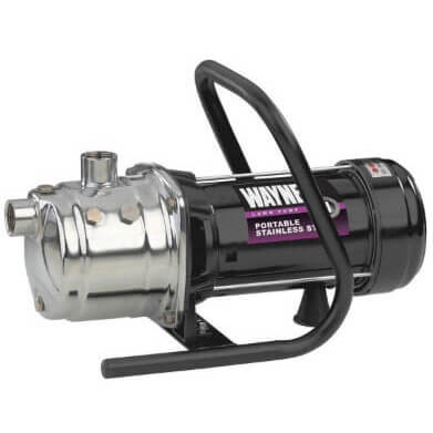 Main product image of PLS100 1 HP Portable Stainless Steel Lawn Pump