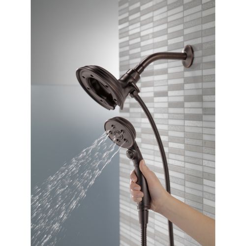 Main product image of H2okinetic In2ition 4-Setting Round 2-in-1 Shower (Venetian Bronze), 58471-RB-PK