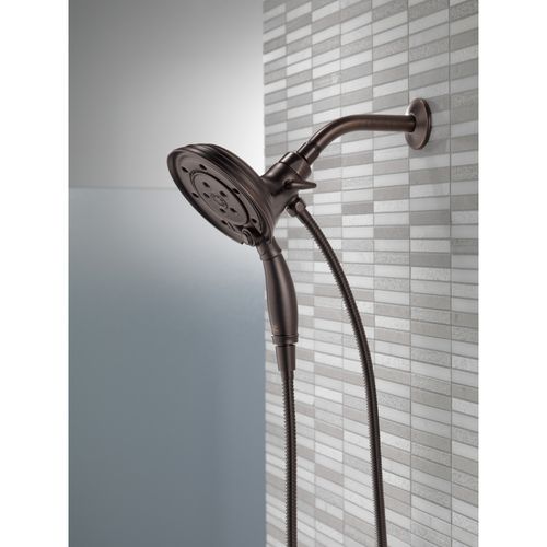 Main product image of H2okinetic In2ition 4-Setting Round 2-in-1 Shower (Venetian Bronze), 58471-RB-PK