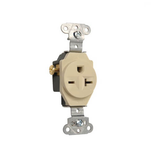 5851I - Pass & Seymour 5851I - Heavy-Duty Spec-Grade Single Receptacle ...