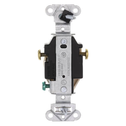 Main product image of Heavy-Duty Spec-Grade Single Receptacle, 2P, Side Wire, NEMA 6-20R - Light Almond (20A, 250V)