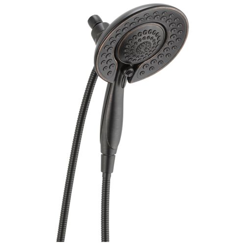 Main product image of In2ition HSSH 2.5 Gpm 5-Setting Round Dual Shower Head with HandHeld Spray (Venetian Bronze), 58569-RB25-PK