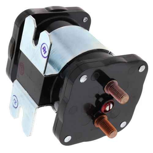Main product image of Solenoid, SPDT, 24 VDC Isolated Coil, Normally Open Continuous Contact Rating 200 Amps, Inrush 600 Amps