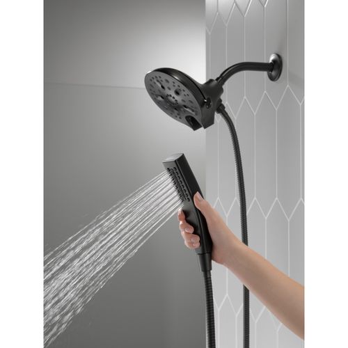 Main product image of In2ition H2OKinetic 5-Setting 2-in-1 Shower, 2.5 GPM (Matte Black), 58620-BL25-PK