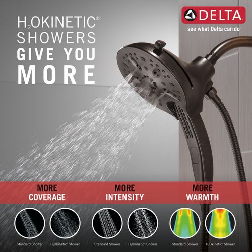 Main product image of In2ition H2OKinetic 5-Setting 2-in-1 Shower, 2.5 GPM (Venetian Bronze), 58620-RB25-PK
