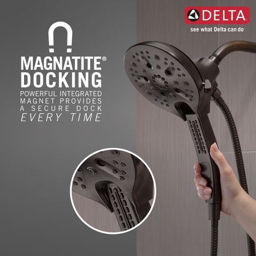 Main product image of In2ition H2OKinetic 5-Setting 2-in-1 Shower, 2.5 GPM (Venetian Bronze), 58620-RB25-PK