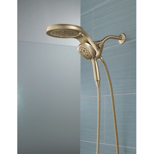 Main product image of HydroRain H2OKinetic 5-Setting Two-in-One Shower Head (Champagne Bronze), 58680-CZ