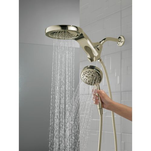 Main product image of Hydrorain H2okinetic 5-Setting 2-in-1 Shower Head (Lumicoat Polished Nickel), 58680-PN-PR25