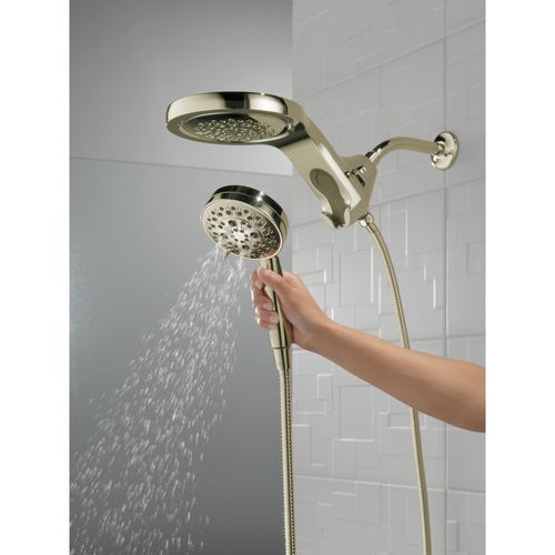 Main product image of Hydrorain H2okinetic 5-Setting 2-in-1 Shower Head (Lumicoat Polished Nickel), 58680-PN-PR25