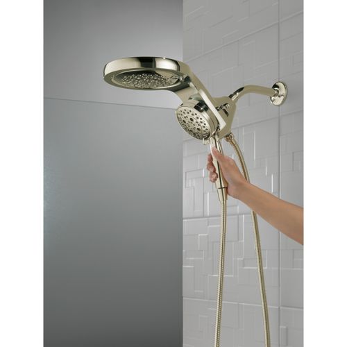 Main product image of Hydrorain H2okinetic 5-Setting 2-in-1 Shower Head (Lumicoat Polished Nickel), 58680-PN-PR25