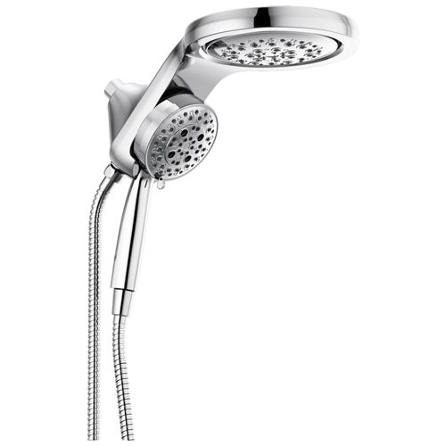 Main product image of HydroRain H2OKinetic 5-Setting 2-in-1 Shower Head, 1.75 GPM (Lumicoat Chrome), 58680-PR