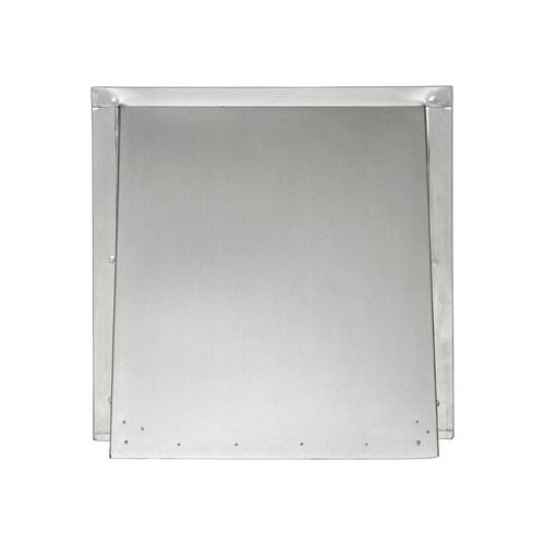 Main product image of 10" Aluminum Wall Exhaust Hood Vent w/ Spring Damper & Screen, 3" Pipe (20-Gauge)