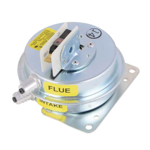 Main product image of 4.50"WC Dual 1/4" Barb Connection SPST Pressure Switch