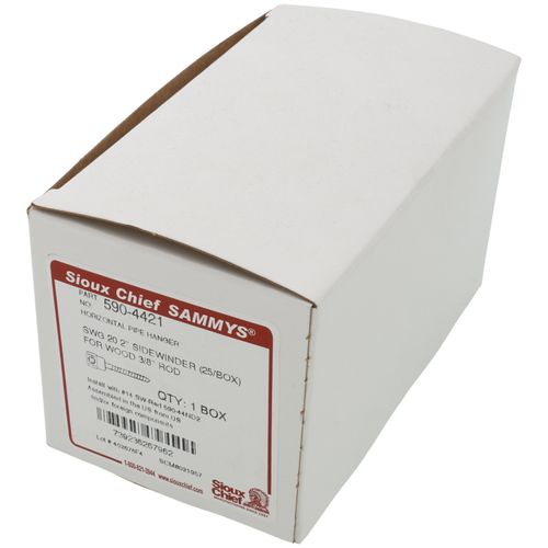 Main product image of SWG20 2" Horizontal Sammy for Wood Applications, 3/8" Rod (Box of 25)