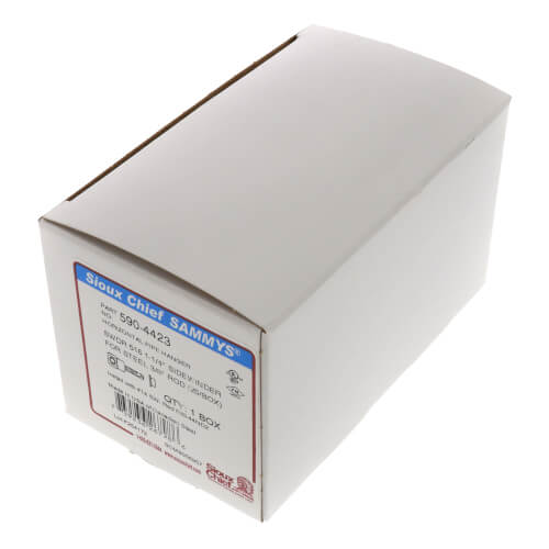 Main product image of SWDR516 1-1/4" Horizontal Sammy w/ Nut for Steel Beam Applications, 3/8" Rod (Box of 25)