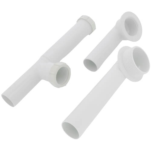 Main product image of Innovator 590 16" Tubular Slip-Joint PVC Bath Waste with Foot Actuated Bathtub Stopper (Chrome Plated)