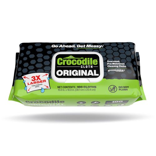 Main product image of Crocodile Cloth Original Cleaning Cloths (100 per Pack)