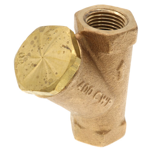 Main product image of 1/2" NPT Bronze Wye Strainer w/ 50 Mesh Screen