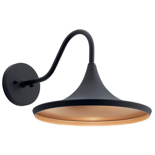 Main product image of Elias LED 3000K 11.5" Wall Light (Textured (Black)