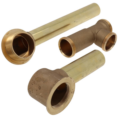 Main product image of Innovator 591 16" Tubular Brass Bath Waste with Lift and Turn Bathtub Stopper (Chrome Plated)