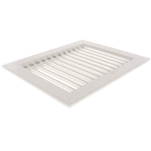 Main product image of 6" x 16" (Wall Opening Size) Steel Return Grille, 35° Fixed Blade (94A Series)