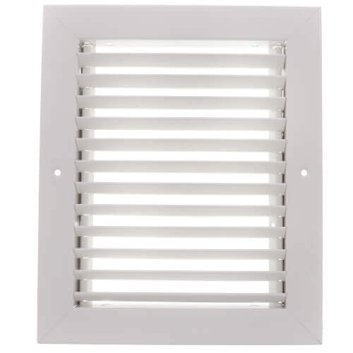 Main product image of 6" x 16" (Wall Opening Size) Steel Return Grille, 35° Fixed Blade (94A Series)