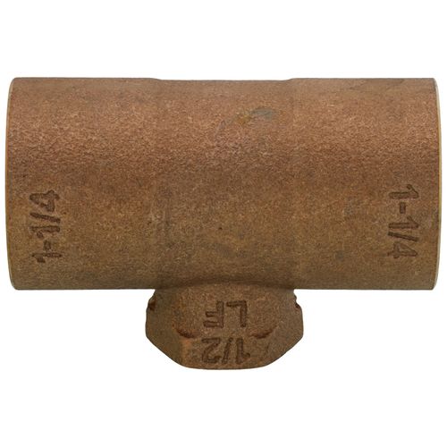 Main product image of 1-1/4" x 1-1/4" x 1/2" CxCxF Tee (Lead Free)