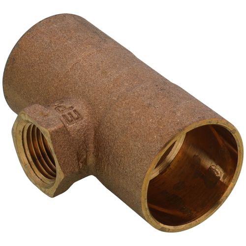 Main product image of 1-1/4" x 1-1/4" x 1/2" CxCxF Tee (Lead Free)