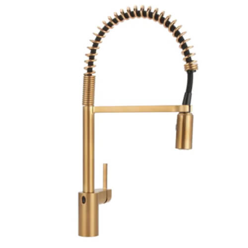 Main product image of Align MotionSense Single Handle Spring Pulldown Kitchen Faucet, Touchless (Brushed Gold), 5923EWBG