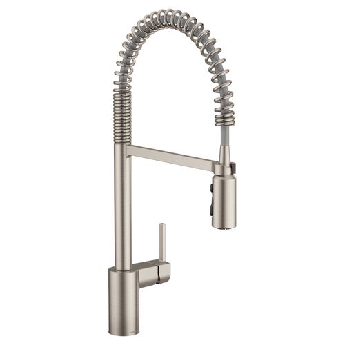 Main product image of Align Spot Resist Stainless 1 Handle Pre-rinse Spring Pulldown Kitchen Faucet, 5923SRS