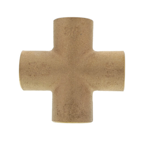 Main product image of 3/4" Cast Brass Cross (Lead Free)