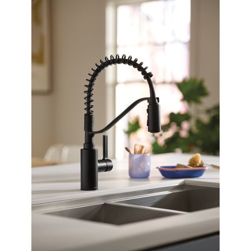 Main product image of Genta LX 1 Handle Pulldown Kitchen Faucet, 1.5 GPM, 5926BL (Matte Black)