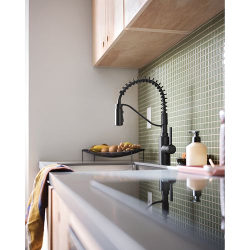 Main product image of Genta LX 1 Handle Pulldown Kitchen Faucet, 1.5 GPM, 5926BL (Matte Black)