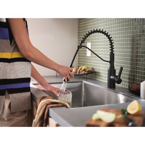 Main product image of Genta LX 1 Handle Pulldown Kitchen Faucet, 1.5 GPM, 5926BL (Matte Black)