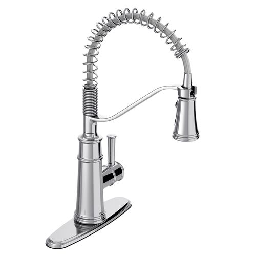 Main product image of Belfield 1 Handle Pulldown Kitchen Faucet, 1.5 GPM, 5927 (Chrome)