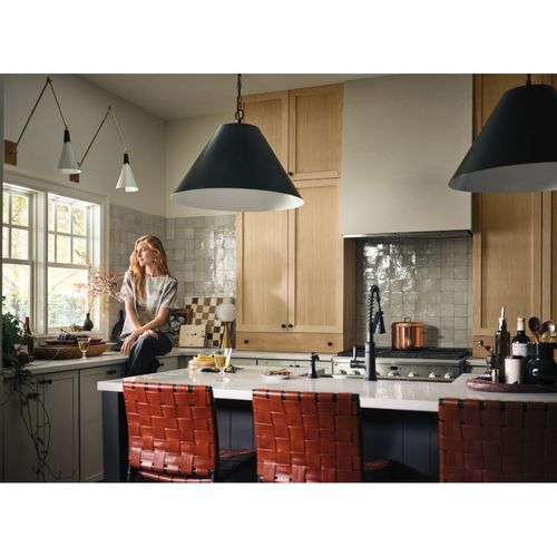 Main product image of Belfield 1 Handle Pulldown Kitchen Faucet, 1.5 GPM, 5927BL (Matte Black)