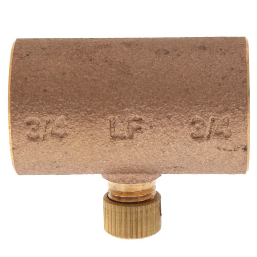 Main product image of 3/4" Copper Coupling w/ Drain (Lead Free)
