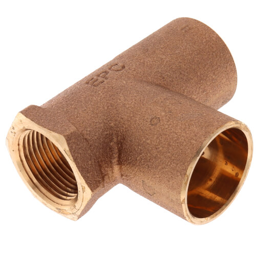 59289 Elkhart 59289 1 X 3 4 X 1 CxFxC Tee Lead Free 59289-elkhart-59289-1-x-3-4-x-1-cxfxc-tee-lead-free